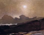 温斯洛 荷默 : The Artist's Studio in an Afternoon Fog